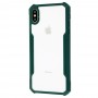 Чохол для iPhone Xs Max Defense shield silicone зелений