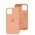 Чехол для iPhone 11 Pro Silicone Full оранжевый / grapefruit