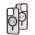 Чехол для iPhone 13 Pro Metal Bezel MagSafe deep purple