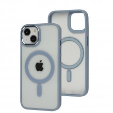 Чохол для iPhone 13 Metal Bezel MagSafe сірий