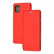 Чехол книжка Premium для Samsung Galaxy Note 10 Lite (N770) красный