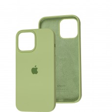 Чохол для iPhone 13 Pro Max Silicone Full зелений / avocado