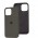 Чехол для iPhone 13 Pro Max Silicone Full серый / dark olive
