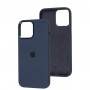 Чехол для iPhone 13 Pro Max New silicone case midnighte blue