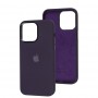 Чохол для iPhone 14 Pro Max New silicone Metal Buttons elderberry
