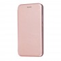 Чехол книжка Premium для Xiaomi Mi8 Lite розово-золотистый