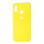 Чохол для Huawei P Smart Plus Silicone Full жовтий / flash