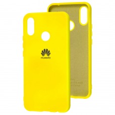 Чохол для Huawei P Smart Plus Silicone Full жовтий / flash