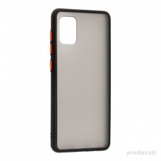 Чехол для Samsung Galaxy A31 (A315) LikGus Totu camera protect черный / красный
