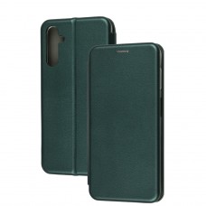 Чехол книжка Premium для Samsung Galaxy A24 (A245) зеленый