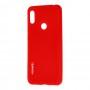 Чохол для Huawei Y6 2019 Silicone cover червоний