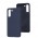 Чехол для Samsung Galaxy S21 FE (G990) Wave Full midnight blue