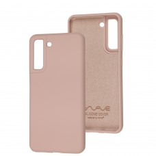 Чехол для Samsung Galaxy S21 FE (G990) Wave Full pink sand