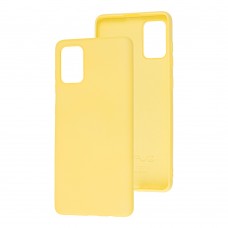 Чехол для Samsung Galaxy A71 (A715) Wave colorful желтый