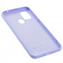 Чехол для Samsung Galaxy M31 (M315) Wave colorful светло-фиолетовый / light purple