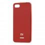 Чохол для Xiaomi Redmi 6A Silicone case (TPU) червоний