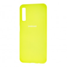 Чехол для Samsung Galaxy A7 2018 (A750) Silicone Full лимонный