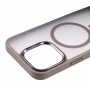 Чохол для iPhone 15 Pro Max Benks Metal lens shield MagSafe grey