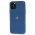 Чехол New glass для iPhone 11 Pro темно-синий