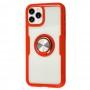 Чохол для iPhone 11 Pro Deen CrystalRing із кільцем червоний