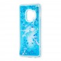 Чохол для Samsung Galaxy S9 (G960) Блиск вода "дельфін синій"