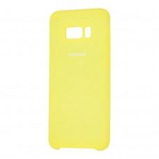 Чохол для Samsung Galaxy S8 Plus (G955) Silky Soft Touch "лимонний"