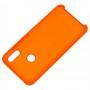 Чехол для Huawei Y6 2019 Silky Soft Touch ярко-оранжевый 