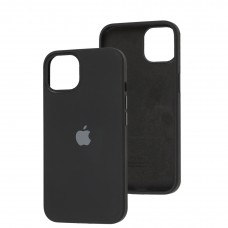Чохол для iPhone 13 New silicone Metal Buttons black
