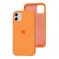 Чехол для iPhone 11 Silicone Full light papaya
