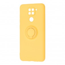 Чехол для Xiaomi Redmi Note 9 ColorRing желтый