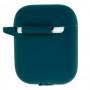 Чехол для AirPods Silicone New forest green 