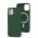 Чохол для iPhone 12/12 Pro Carbon MagSafe green