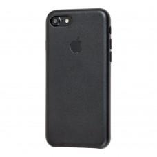 Чохол для iPhone 7 / 8 Leather case чорний