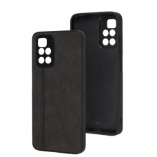 Чохол для Xiaomi Redmi 10 Cosmic Leather black