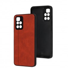 Чохол для Xiaomi Redmi 10 Cosmic Leather red
