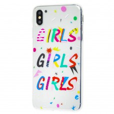 Чехол для iPhone Xs Max Lovely "Girls"