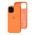 Чохол Silicone для iPhone 12 Pro Max case papaya