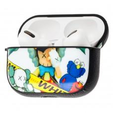 Чехол для AirPods Pro Young Style kaws White