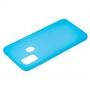 Чехол для Samsung Galaxy M21 / M30s soft матовый голубой