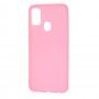 Чехол для Samsung Galaxy M21 / M30s soft матовый розовый