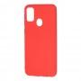 Чехол для Samsung Galaxy M21 / M30s soft матовый красный