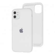 Чохол для iPhone 11 Silicone Full білий