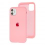 Чохол для iPhone 11 Silicone Full pink