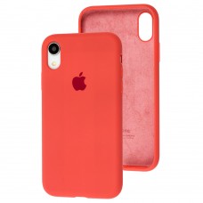 Чехол для iPhone Xr Silicone Full оранжевый / nectarine