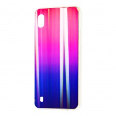 Чохол для Samsung Galaxy A10 (A105) Aurora glass рожевий