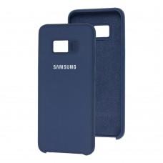 Чохол для Samsung Galaxy S8 (G950) Silky Soft Touch темно-синій