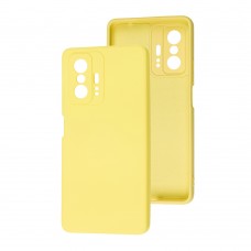 Чехол для Xiaomi 11T Wave colorful желтый / yellow