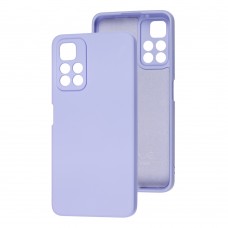 Чехол для Xiaomi Poco M4 Pro 5G / Note 11 Wave colorful фиолетовый / light purple