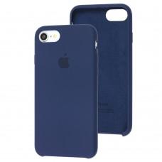 Чехол для iPhone 7 / 8 Silicone case midnight blue