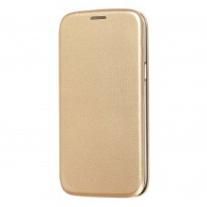 Чехол книжка Premium для Samsung Galaxy J5  (J500) золотистый